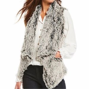 Democracy Cascade Faux Fur Vest